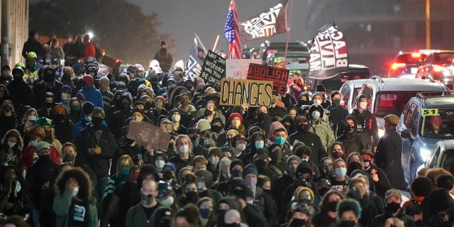 Election Day protests in Seattle result in at least 8 arrests, police ...