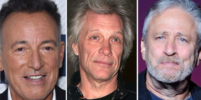 Bruce Springsteen, Jon Bon Jovi and Jon Stewart have joined forces for an important coronavirus safety message. The three now appear on 30 billboards throughout their home state of New Jersey.
