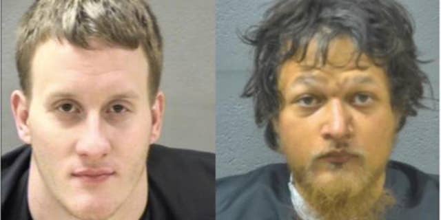 Suspects Alan Mould, left, and James Franklin. (Blue Ridge Regional Jail)