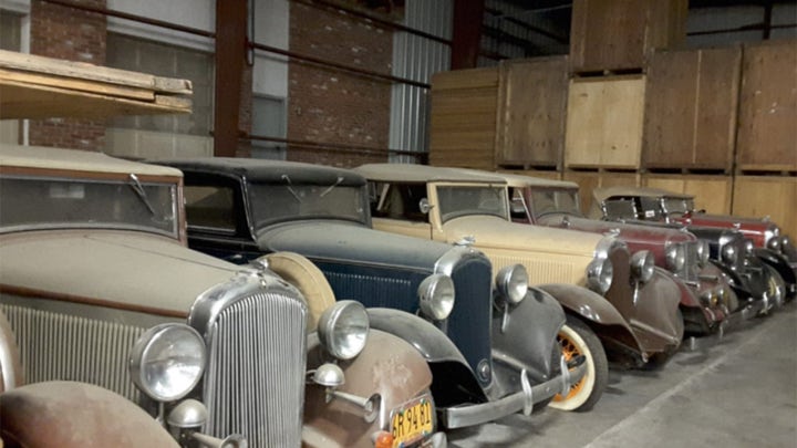 Classic car left in shed for 30 years goes for over $200K at auction