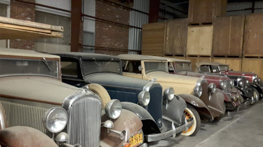 Classic car left in shed for 30 years goes for over $200K at auction