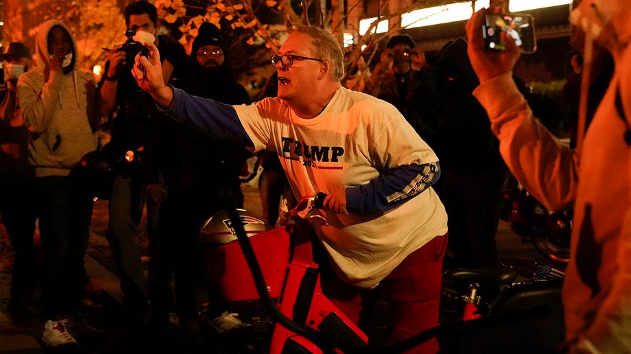 Trump Supporters Harassed Attacked At Maga March In Dc Amid Clashes 