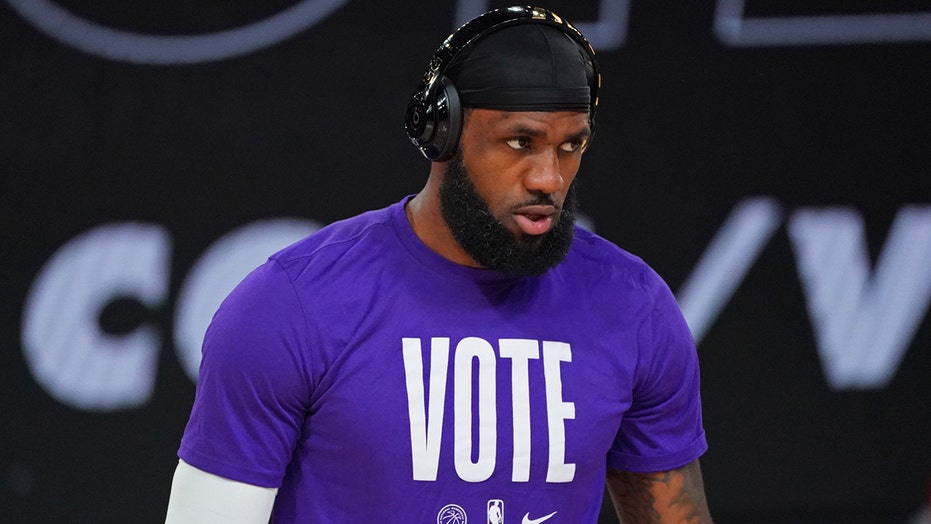 LeBron James happy with voter turnout 