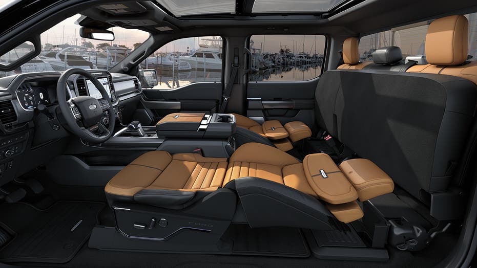 Ford F 150 S Max Recline Seats Are A New Kind Of Pickup Bed Fox News