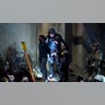 Minneapolis and State Patrol police arrest people on I-94 during the National Day of Protest rally and march, Wednesday, Nov. 4, 2020 in Minneapolis.