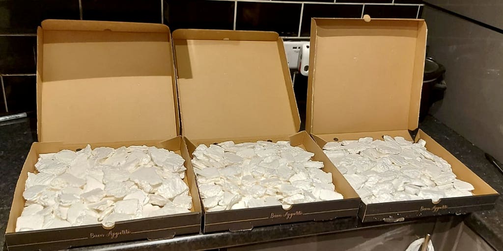 UK police seize more than $600G worth of drugs hidden in pizza boxes - Vimarsana News