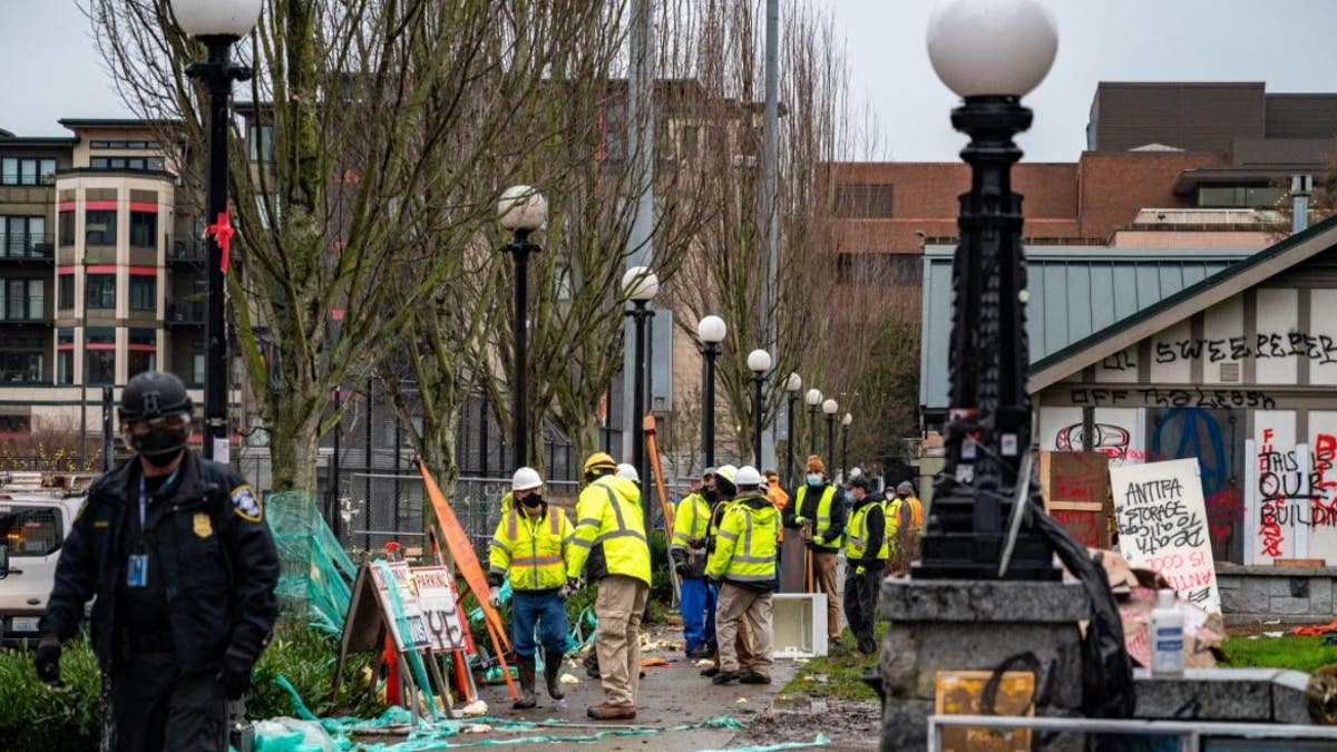 Seattle police homeless camp arrests