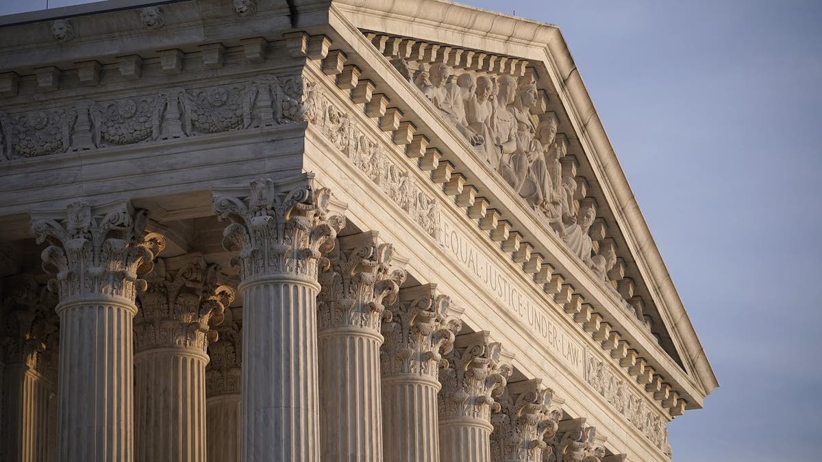 FILE - In this Nov. 5, 2020, file photo the Supreme Court is seen in Washington. (AP Photo/J. Scott Applewhite, File)