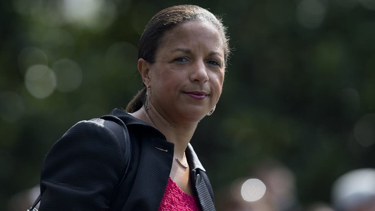 FILE - In this July 7, 2016, file photo, national security adviser Susan Rice on the South Lawn of the White House in Washington. (AP Photo/Carolyn Kaster, File)