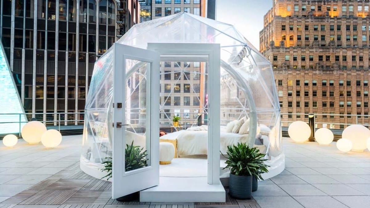 "To honor the strength and resilience we’ve seen and felt around the world from New Yorkers, Airbnb and Nasdaq are offering locals the chance to call Times Square home for just one night under the New Year’s Eve Ball — a spectacular night all to themselves!" writes Airbnb.