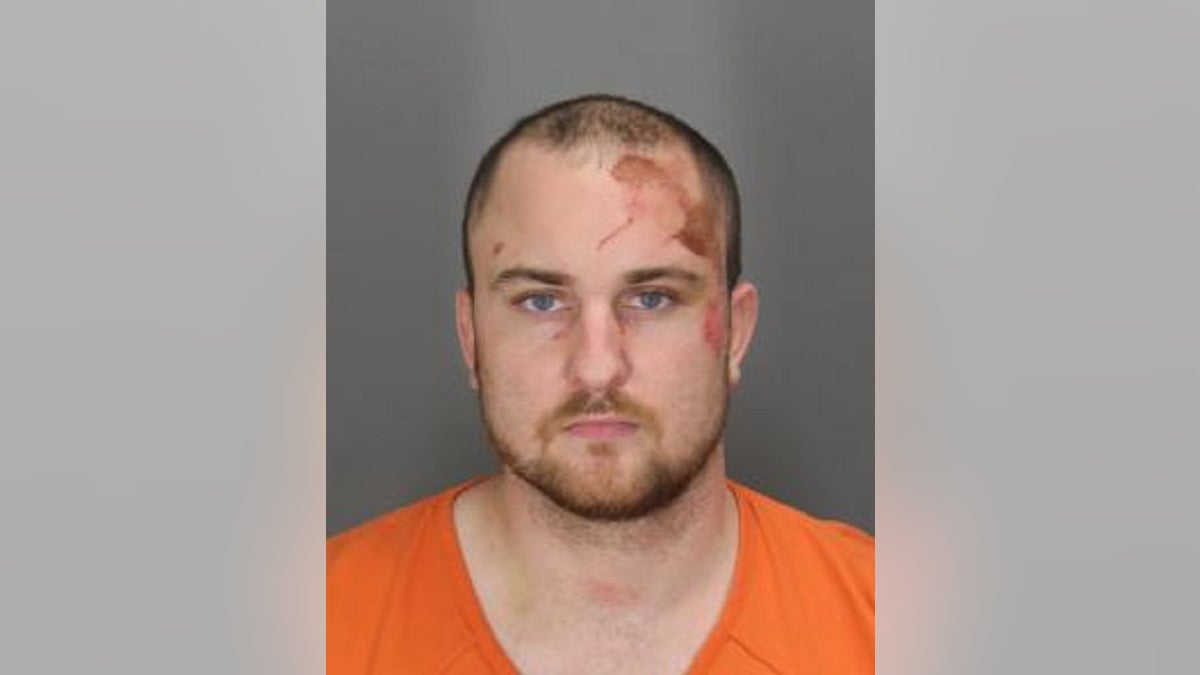 Christopher McKinney, 29, allegedly stabbed his parents after they asked him to turn off a video game so they could go to sleep. His stepfather died from his injuries days later. 