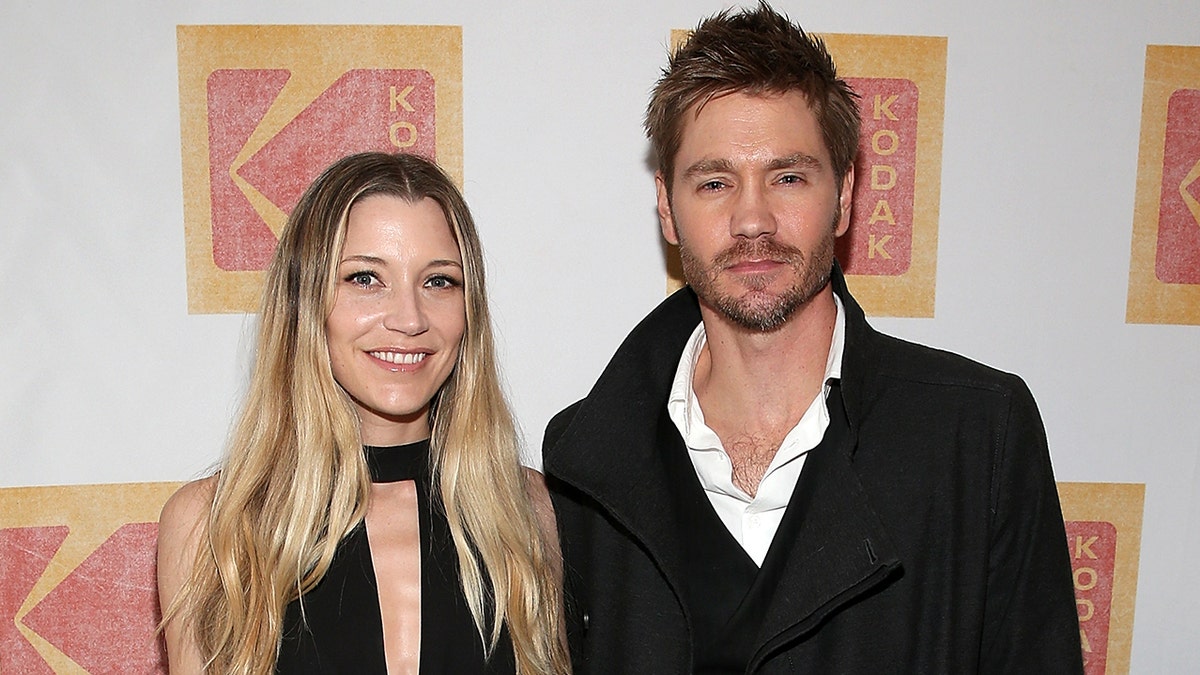 Actor Chad Michael Murray with his wife, actress Sarah Roemer. (Photo by Phillip Faraone/Getty Images for Kodak)