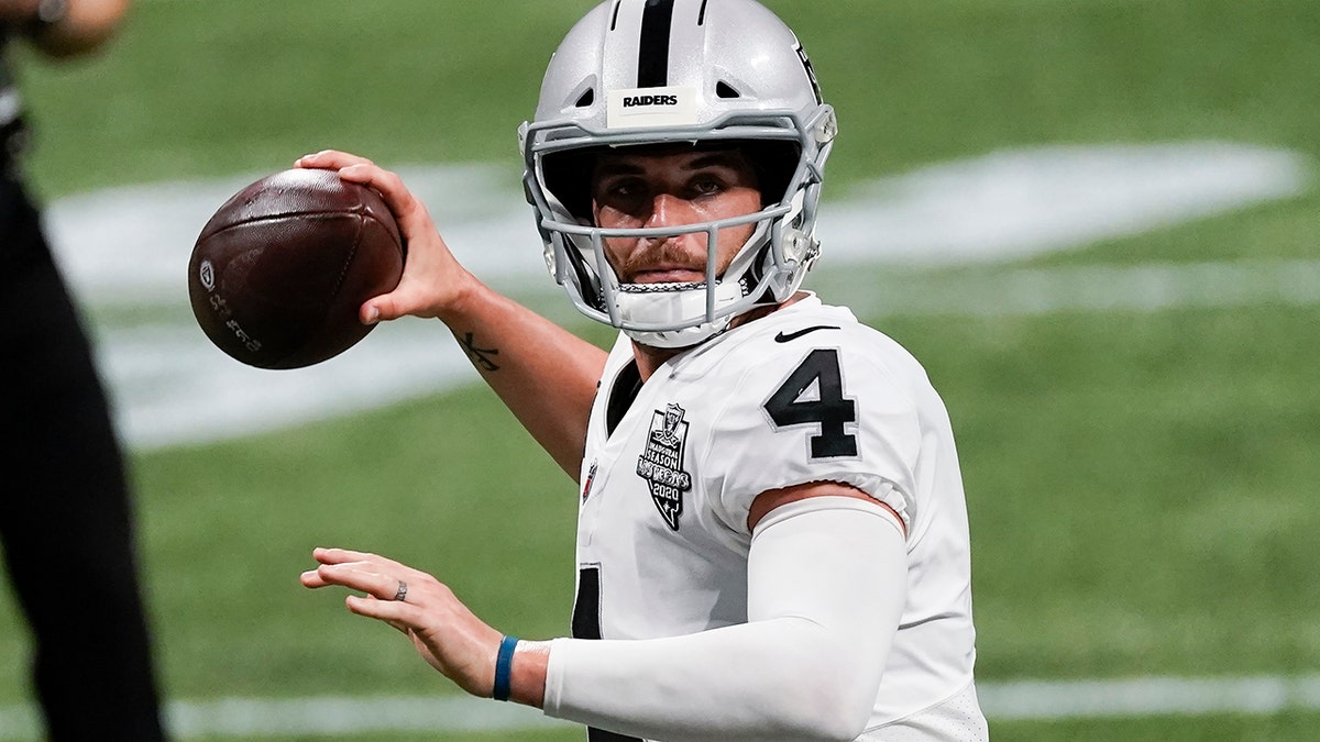 Derek carr 2024 away jersey