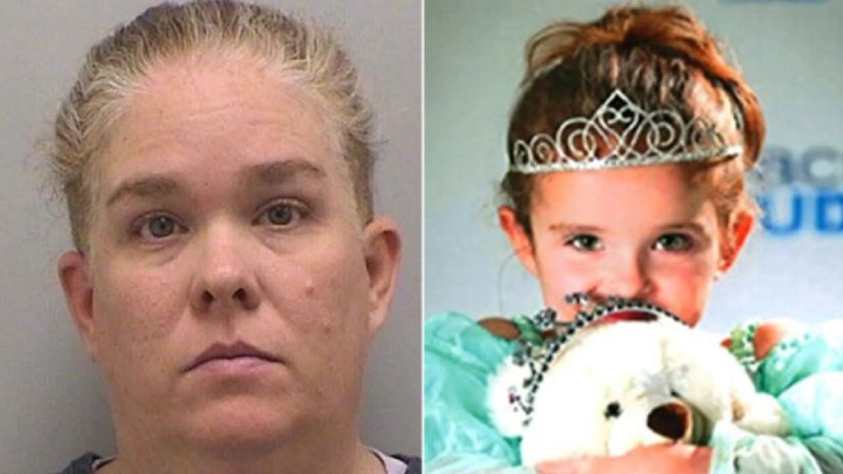 Kelly Renee Turner, 43, is charged with murdering her daughter Olivia Gant, 7. 