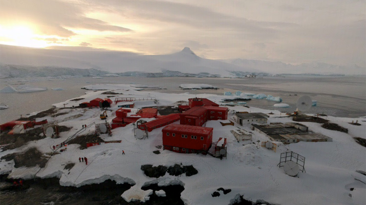 There are 36 coronavirus cases at the Gen. Bernardo O’Higgins Riquelme Antarctic base, Chile says. (Google Street View)