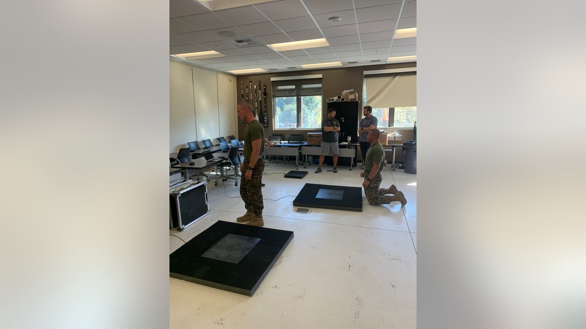 The U.S Marines using the Sparta Science system were taken at the School of Infantry – West Training Command at MCB Camp Pendleton, California. (Courtesy Sparta Science)