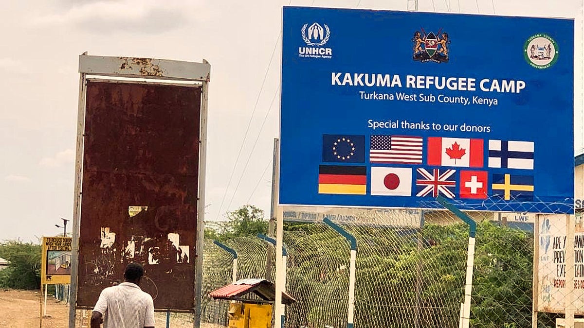 For some eight years, from 1992 onwards, Deng resided in the Kakuma Refugee Camp's dusty confines in northern Kenya, which remains one of the continent’s largest for the displaced today. (Fox News/Hollie McKay)