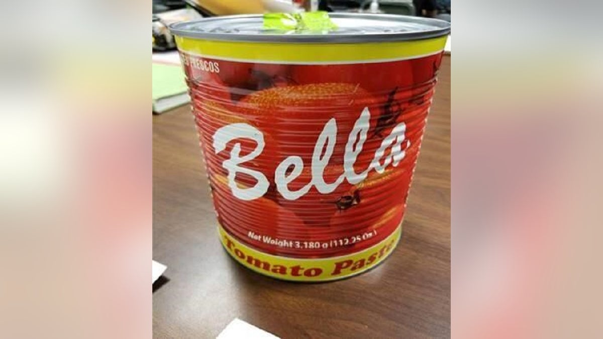 A traveler was caught with cocaine inside a can of tomato paste in a New York City airport, authorities said. 