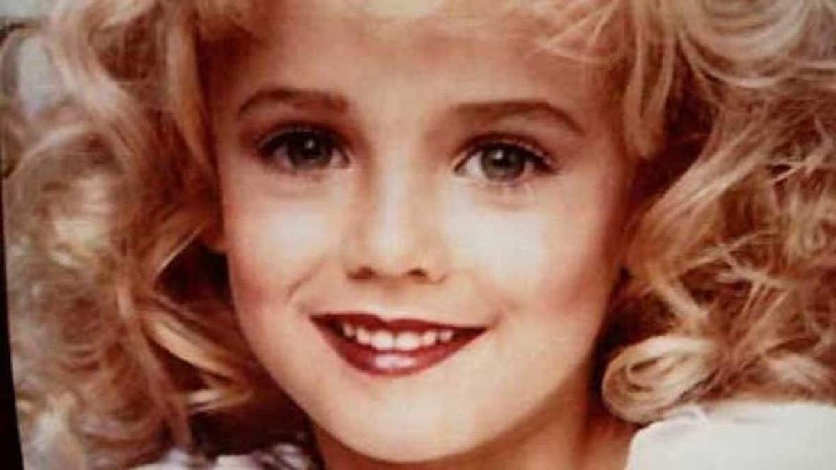 JonBenet Ramsey smiling in a pageant photo