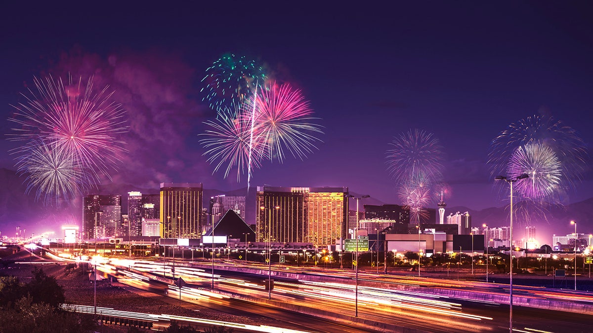 A stock photo of the World Famous Las Vegas Strip.