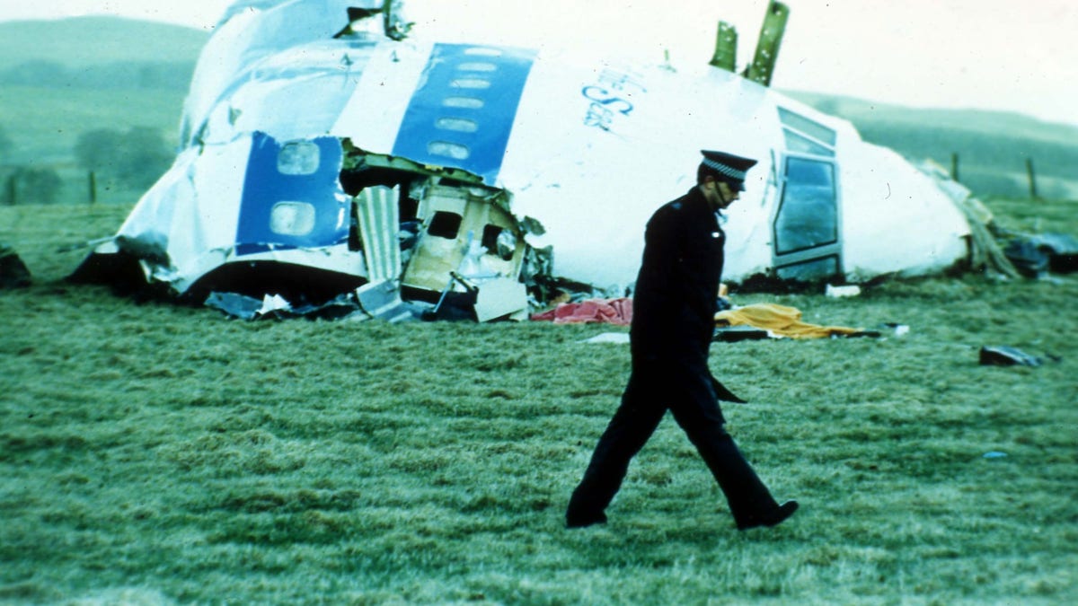 Officer investigates Lockerbie bombing