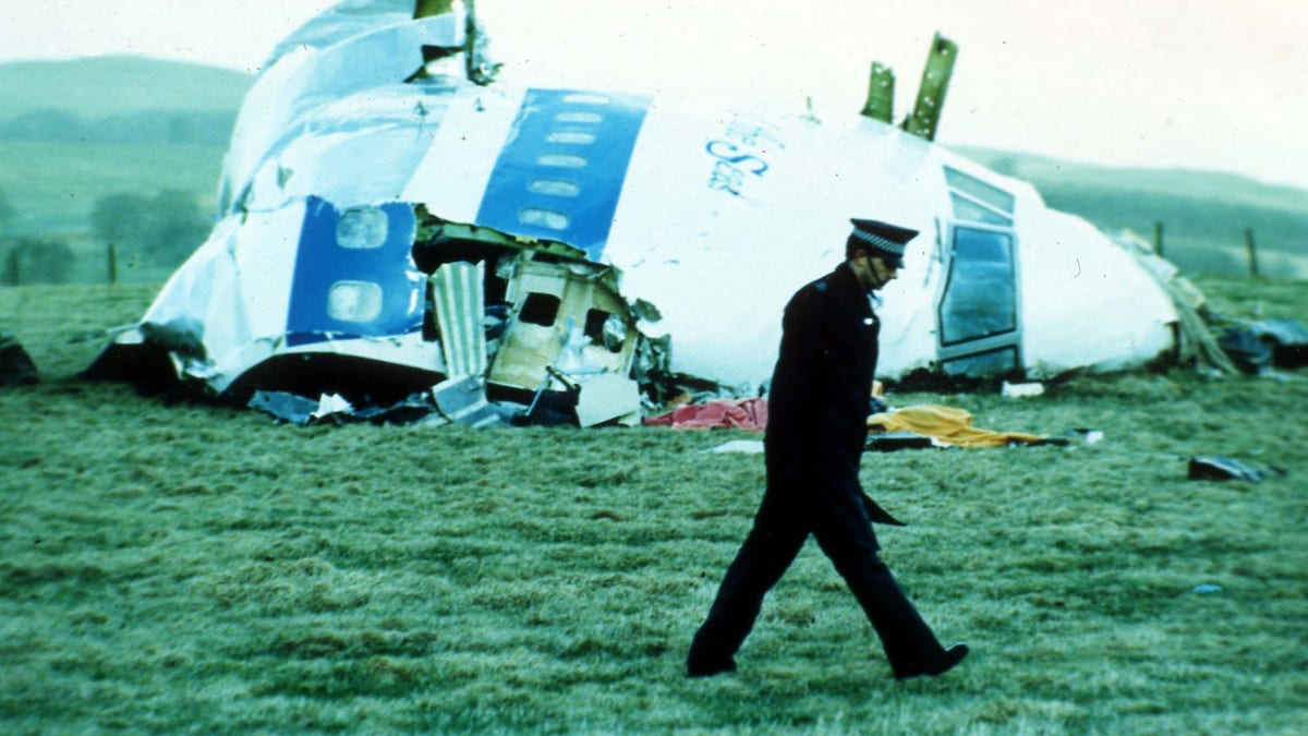 Officer investigates Lockerbie bombing