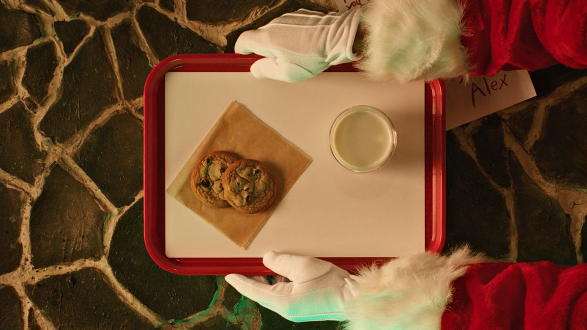 On Christmas Eve, however, customers can get free cookies at McDonald's with no purchase necessary.