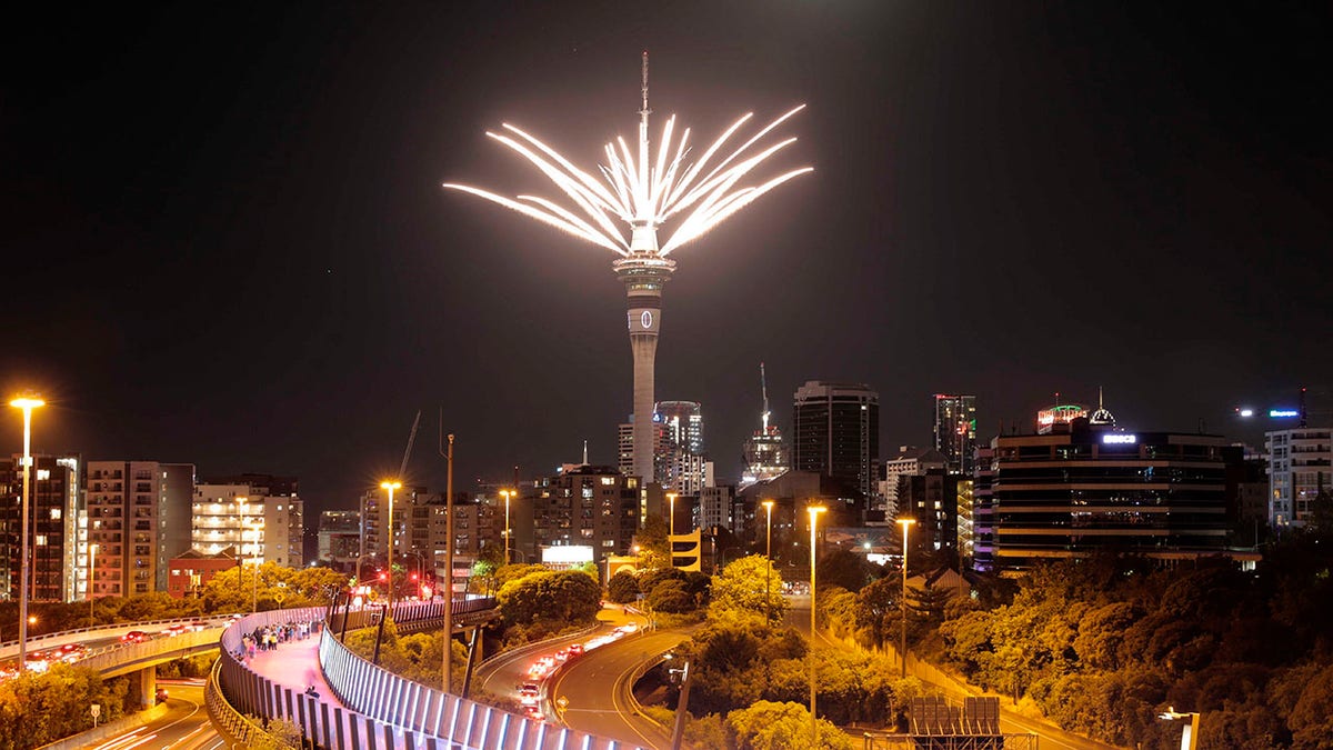 New Zealand fireworks