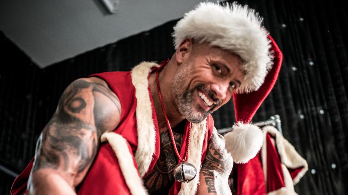 Do you smell what The Rock is cooking? It’s eggnog ice cream.