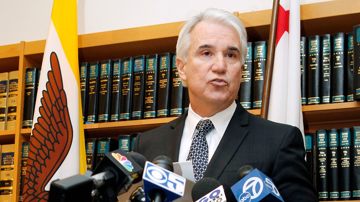 San Francisco District Attorney George Gascon speaks at a news conference at San Francisco County Courthouse in San Francisco, March 19, 2012. REUTERS/Beck Diefenbach