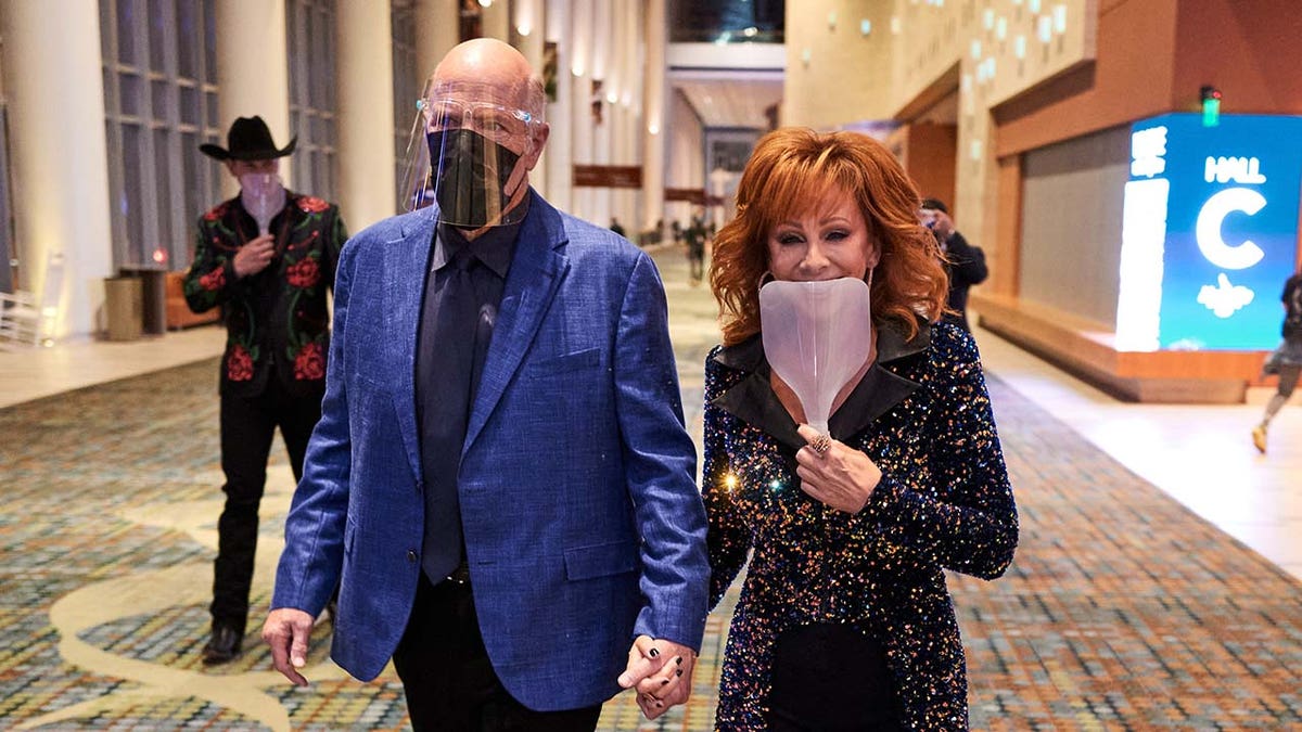 Reba McEntire revealed her romance with Rex Linn in October. (Photo by John Shearer/Getty Images for CMA)