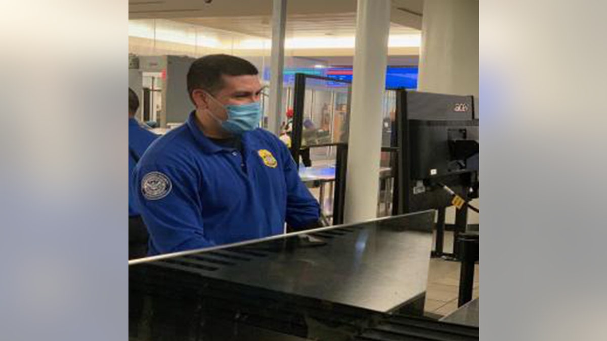 Orlando International Airport TSA Officer Kenneth Ordenana, pictured.