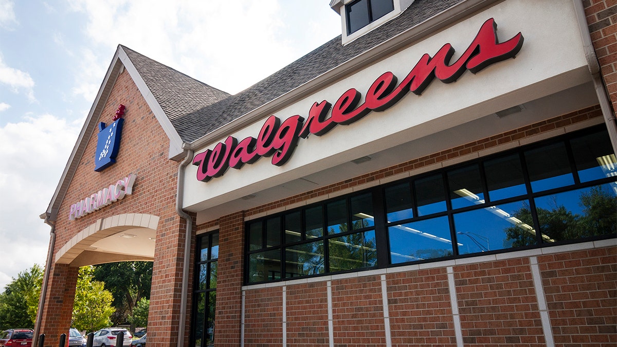 Exterior of a Walgreens drug store in Illinois.