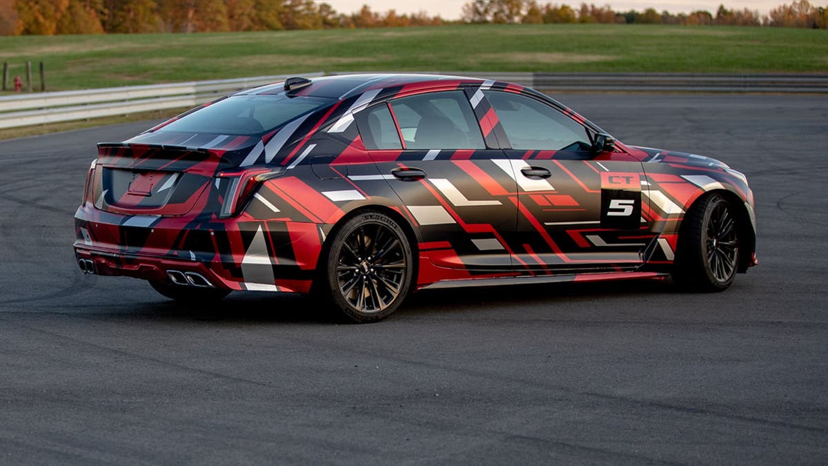 .The CT5-V Blackwing will compete with cars like the BMW M5