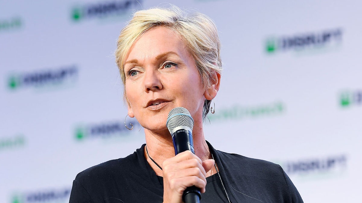 Former Governor of Michigan and CNN commentator Jennifer Granholm speaks onstage during TechCrunch Disrupt San Francisco 2019 at Moscone Convention Center on Oct. 3, 2019, in San Francisco, Calif. (Steve Jennings/Getty Images for TechCrunch)