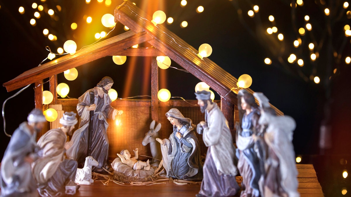 This beautiful Christmas manger scene shows figurines representing Jesus, Mary, Joseph, the Three Wise Men and more. (File)