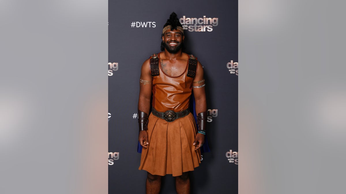 Keo Motsepe during 'Dancing with the Stars' 'Disney Night.'