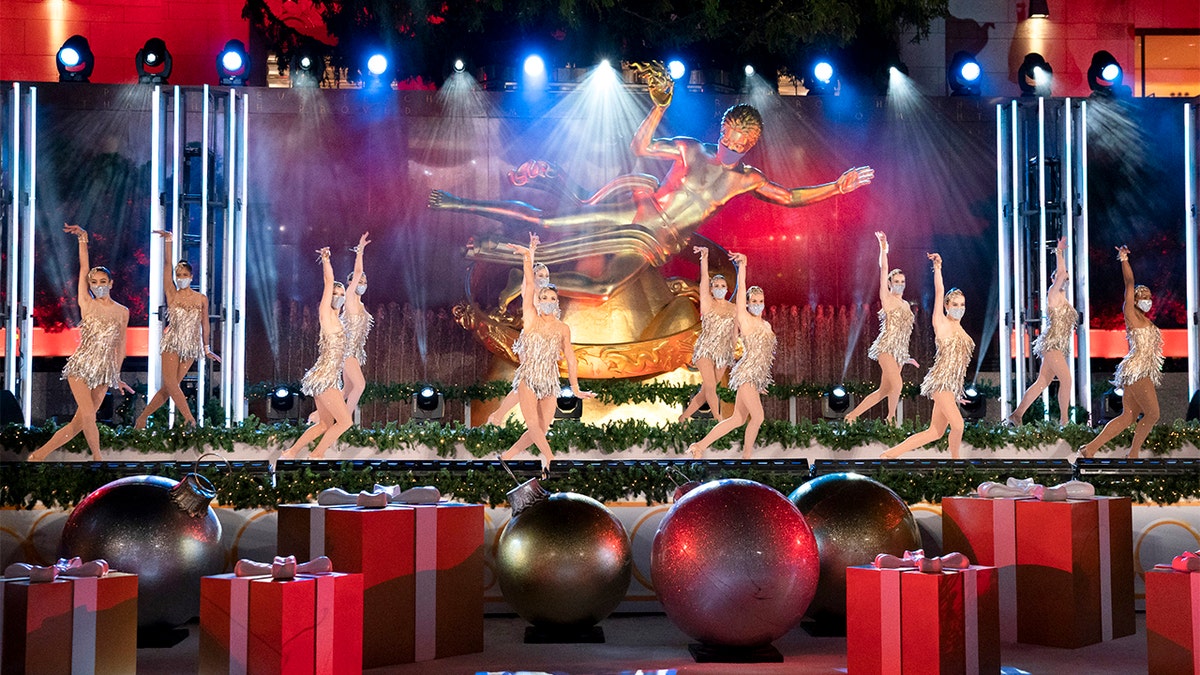Radio City Rockettes rehearse for the 2020 Christmas in Rockefeller Center -- (Photo by: Virginia Sherwood/NBC/NBCU Photo Bank via Getty Images)
