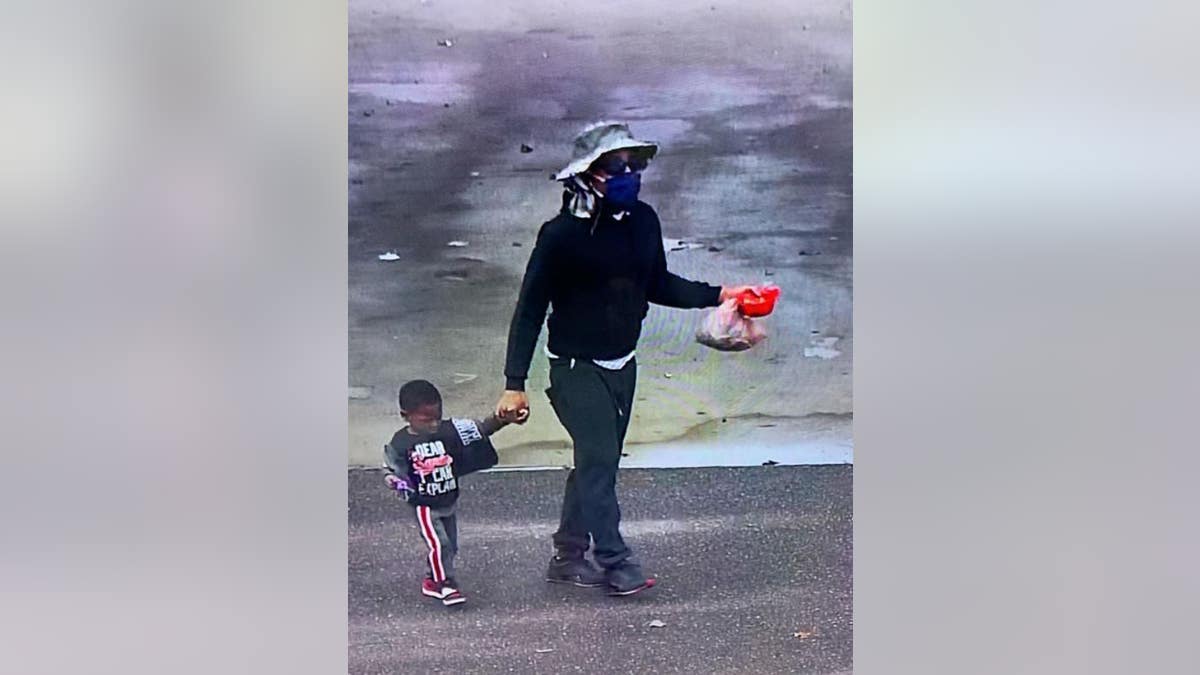 Police released this photo in the case of a boy, 2, abandoned at a Goodwill in Mississippi. 