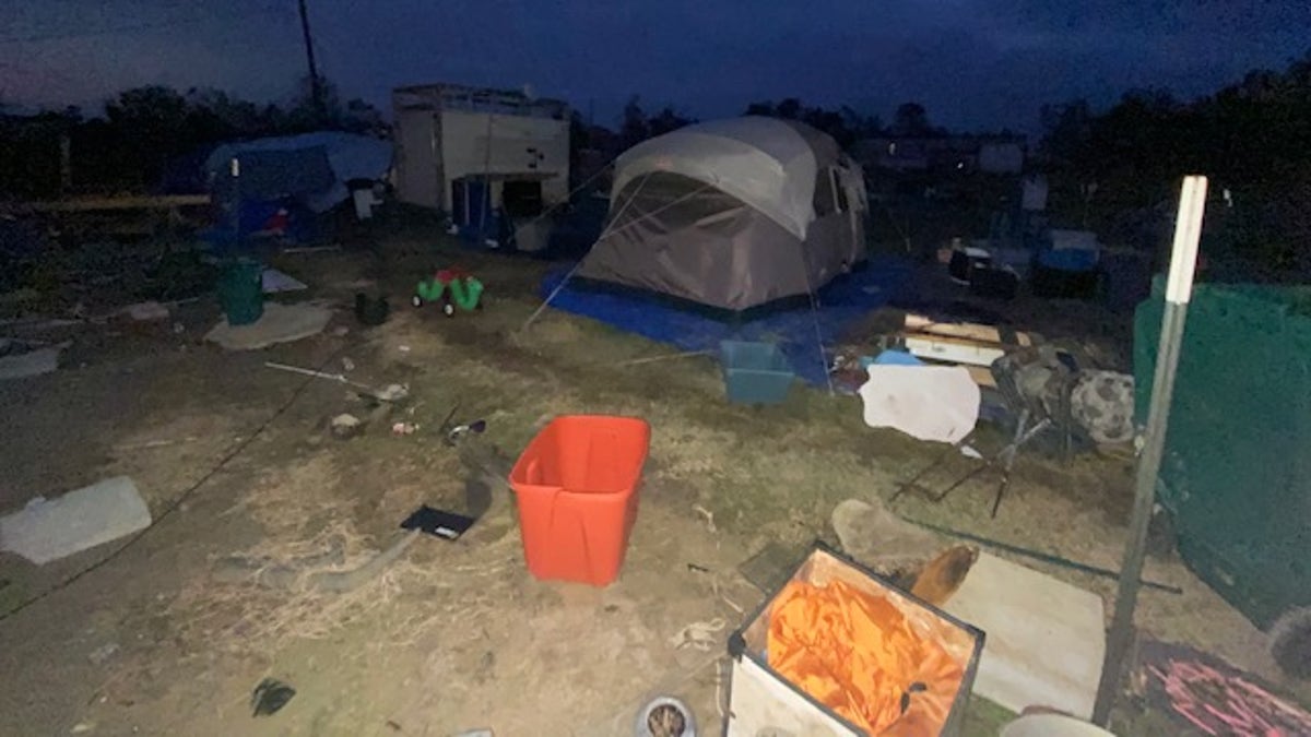 Hurricane Laura left hundreds of people without homes. Some of those people are now living in tents as they wait for help from FEMA.