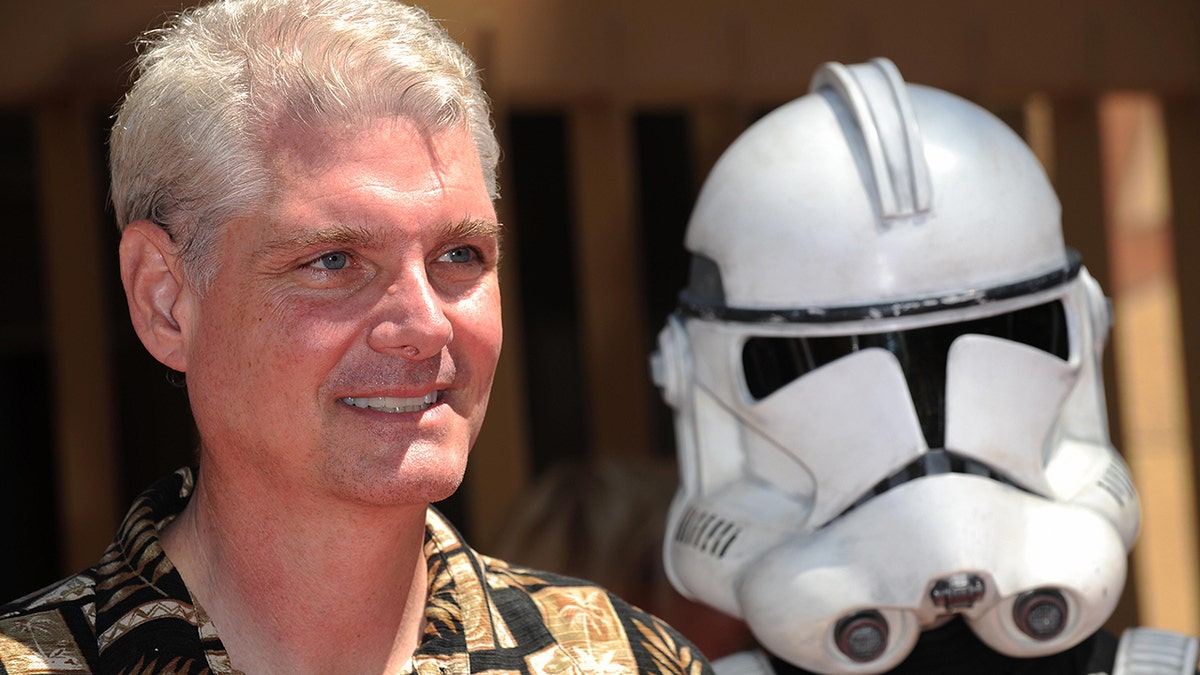 Actor Tom Kane, the voice of Yoda, at the U.S. premiere of 'Star Wars The Clone Wars' in Hollywood, Calif., on Aug 10, 2008.