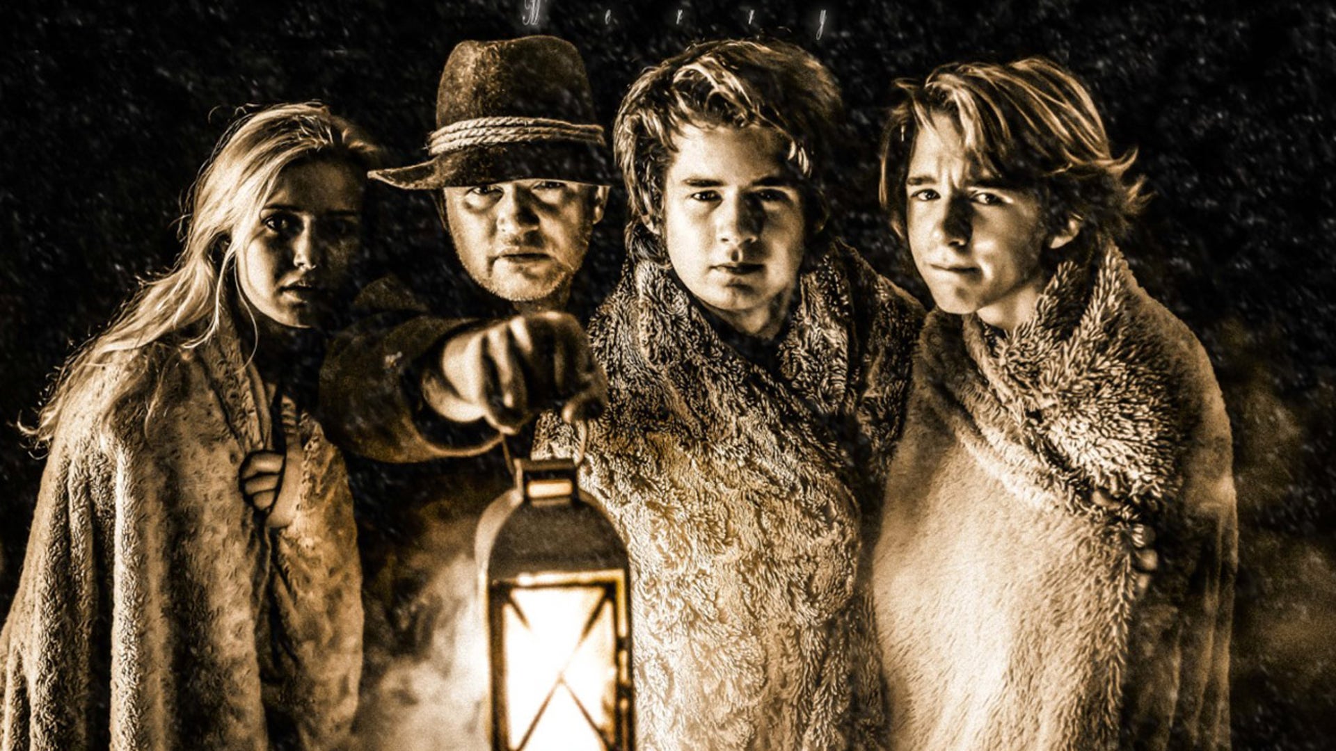 Hello Fox News Team! This is a picture of my 3 kids and me sending our Christmas wishes in a scene representing our version of "A Christmas Carol". Left to Right: daughter-Hensley, myself-Jason, son-Nicholas, and son-Jacob Merry Christmas to all the loved ones we will miss being with this year! And also to all our military members, first responders, and medical workers! Jason Repak Proud Dad &amp; Military Veteran Boerne, Texas