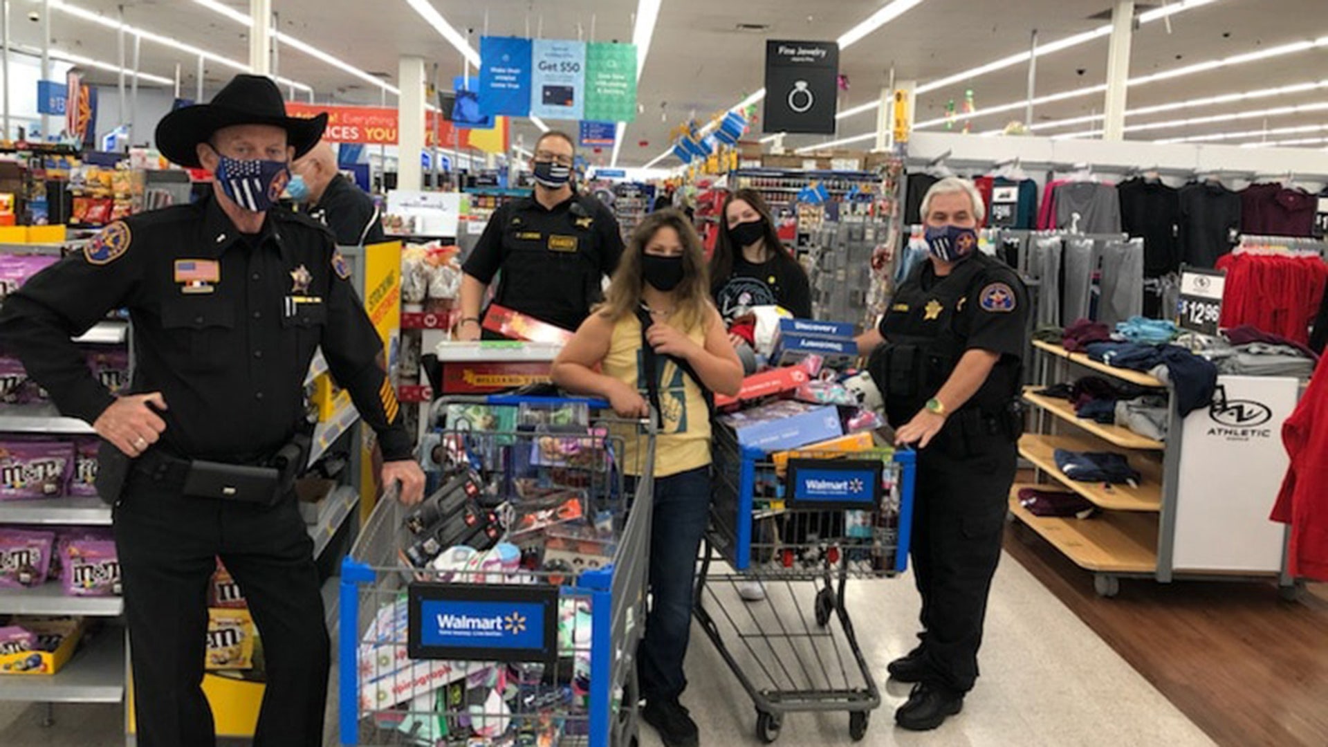 Members of the volunteer law enforcement assist Arizona Rangers purchased gifts for the children that may nit have a Christmas if taken into state custody due to neglect or abuse on or before Christmas day. The children will never know about the Rangers and their dedication to them, but the children will still get a visit from Santa Claus all the same.