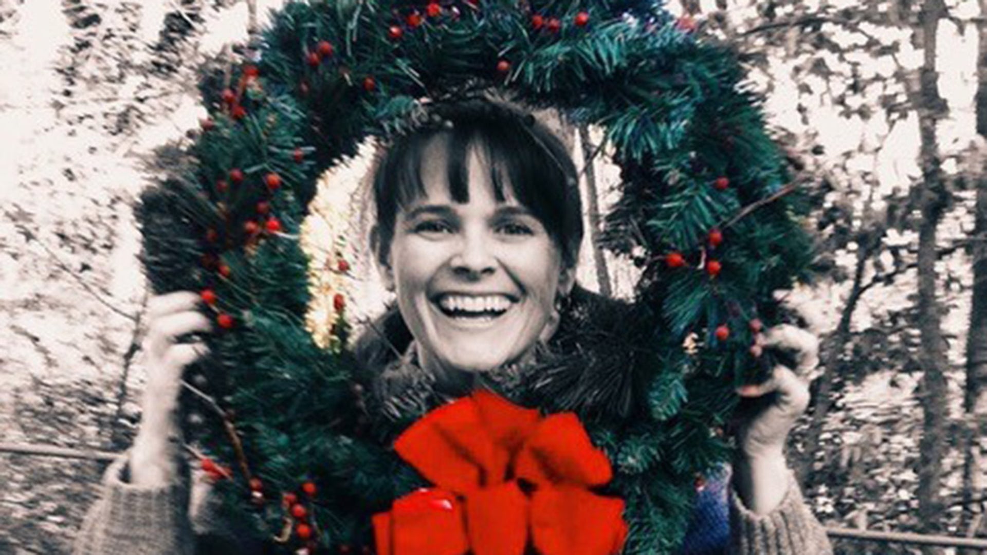 Wreath Shopping with my daughter, Kristy in Alpharetta.