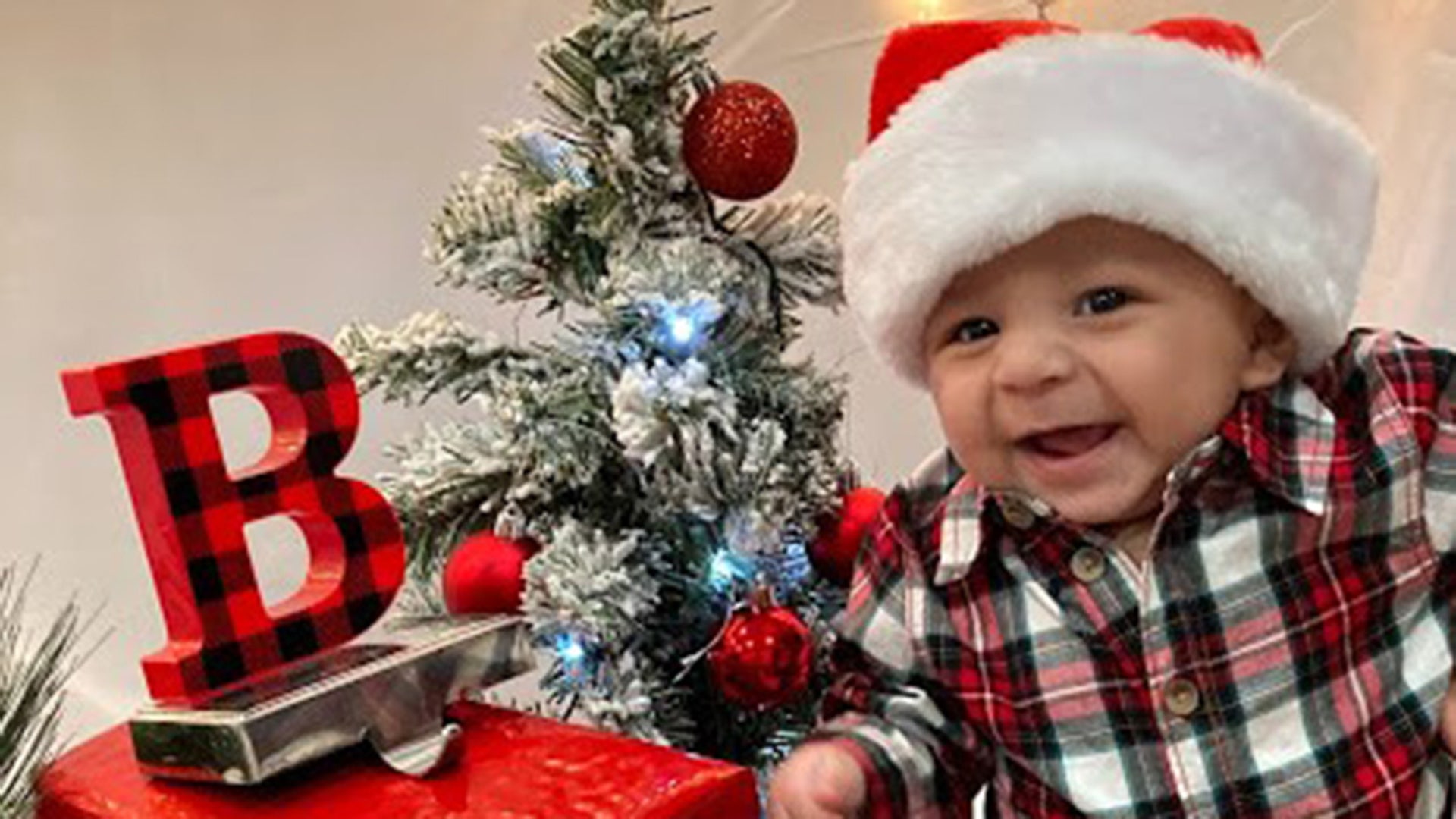 Bobbie Guerra thankful to be with my child on his first christmas