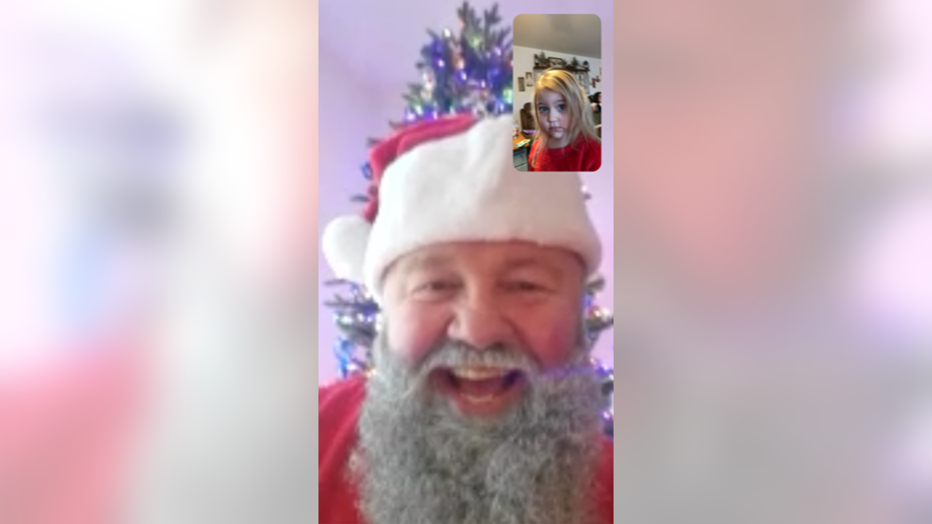 My brother is a big burley man (6’4"/300 lbs) with a proper lumberjack beard. But this Christmas he added a bit of white, donned a red shirt and spent all Christmas Eve calling every family member &amp; friend who had small kids or grandkids to make their Christmas brighter. Scott Kleckner - Santa Granddaughter - Darcy Catlett