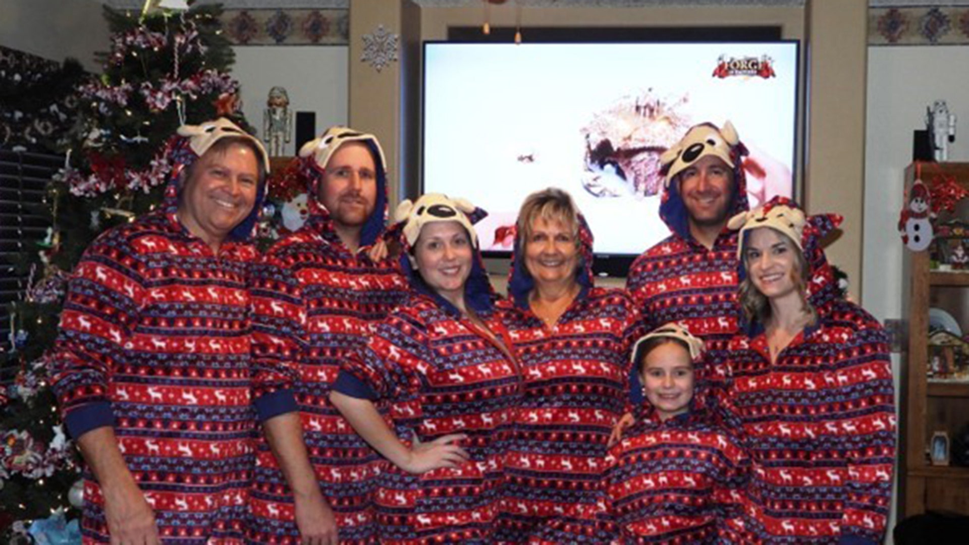 Zukowski Christmas Photo, Colorado Springs, Co