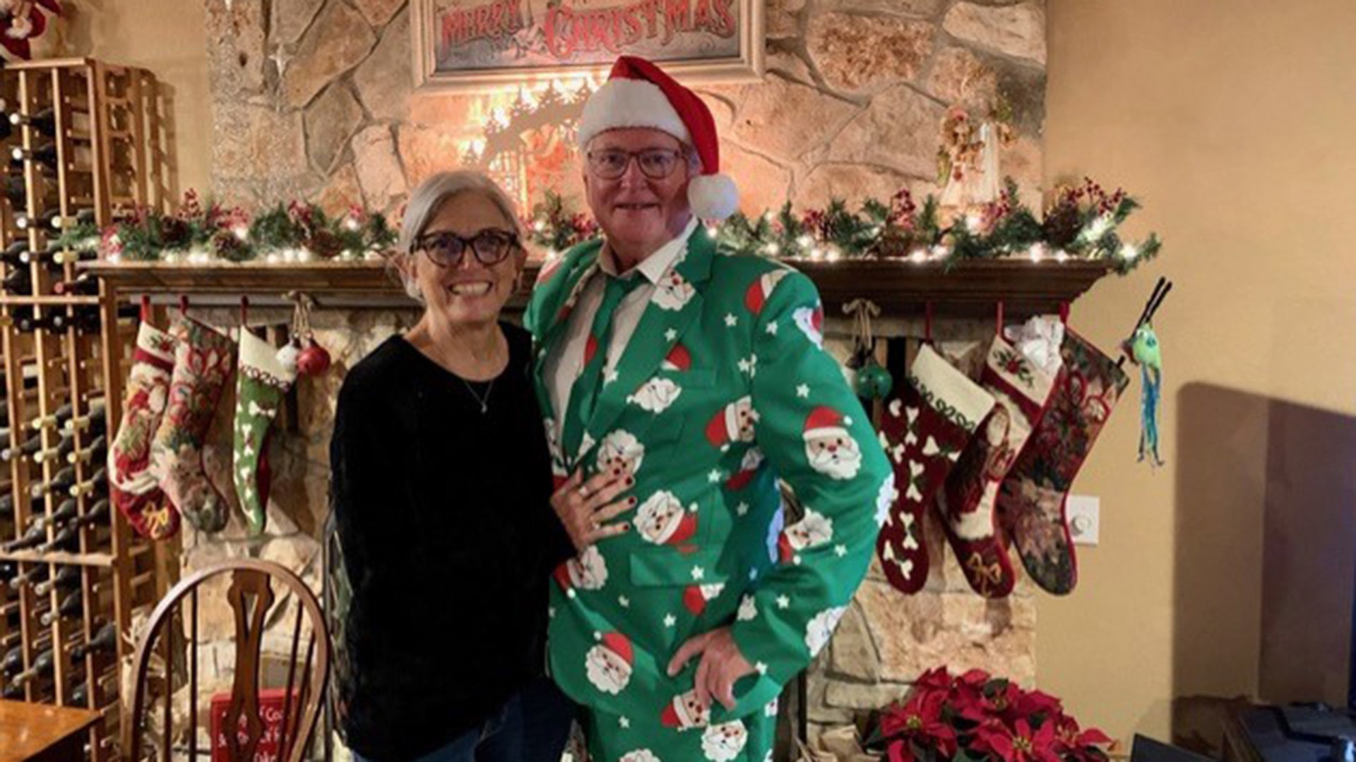 We started a new business in late 2019 - a wedding venue in Wimberley, Texas - just in time to be shut down by Coronavirus restrictions. We thought we were up against our biggest challenge, and then Ellen was diagnosed with breast cancer. We battled our way through both in 2020, and we know that having each other, as we come up on out 38th wedding anniversary, is the greatest Christmas gift of all. Bring it on, 2021!!! David &amp; Ellen Livingston, Canyon Lake, Texas