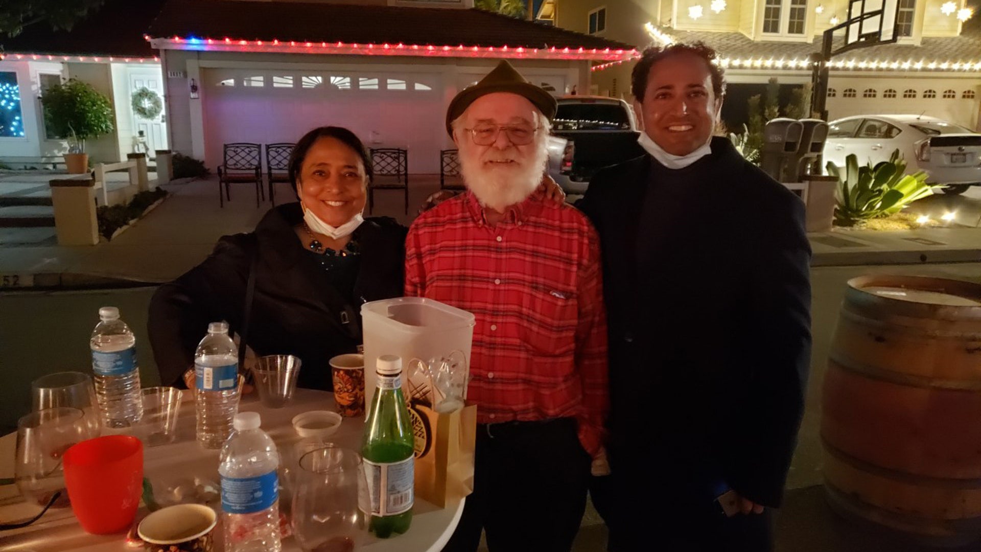 38 home cul-de-sac community lights on 35 homes with a tree in the front yard of corner entry. Have met neighbors in unity of the holidays to bring joy, hope, peace and comfort as we depart 2020 soon. We are having fun with Christmas and Santa even stopped by... Doc Rivers