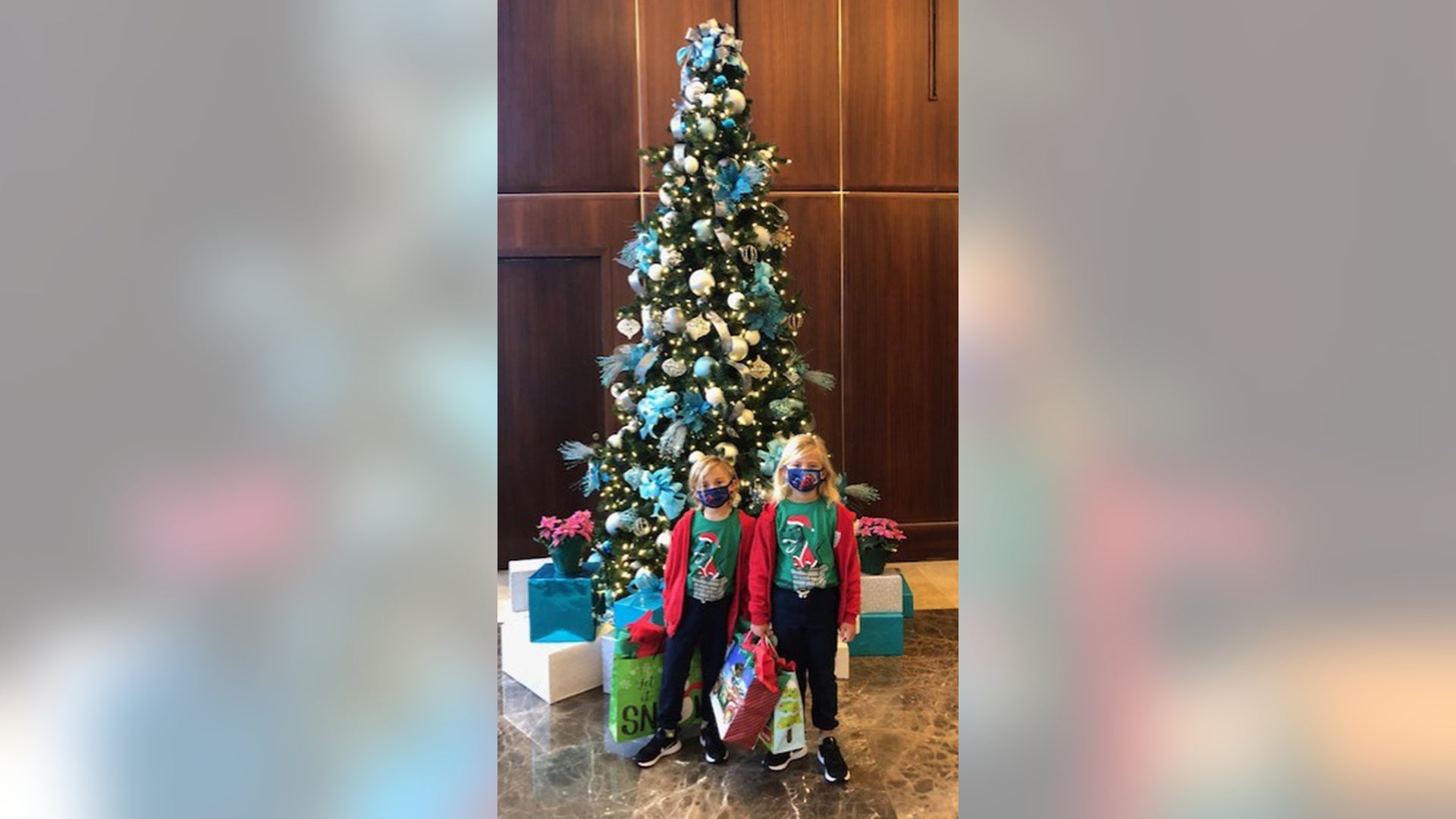 Dominic and Gabriel Teoli Christmas Time